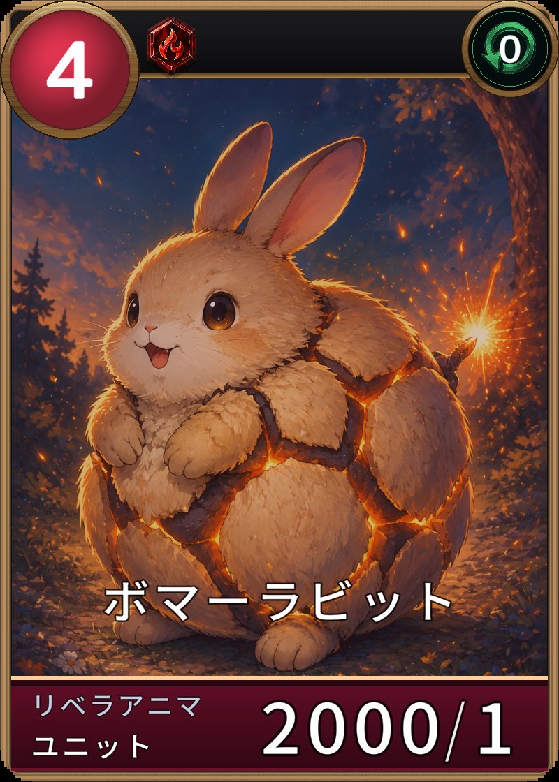 ボマーラビットのカード画像
