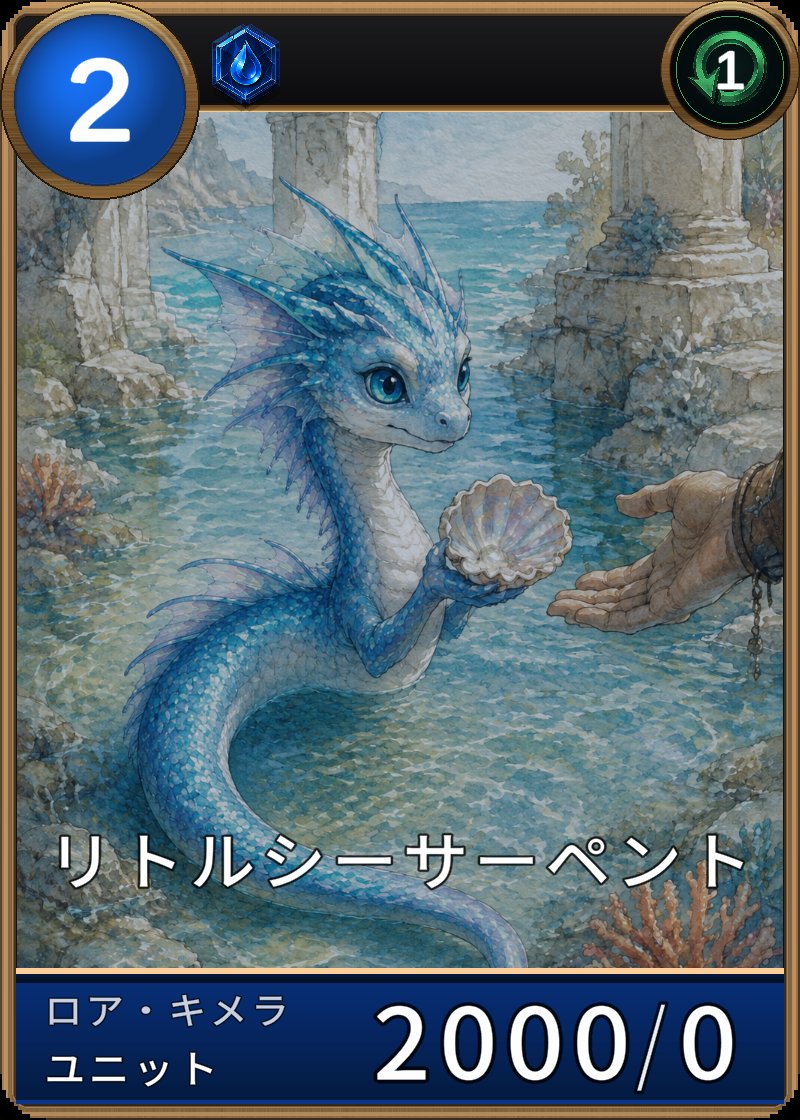 リトルシーサーペントのカード画像
