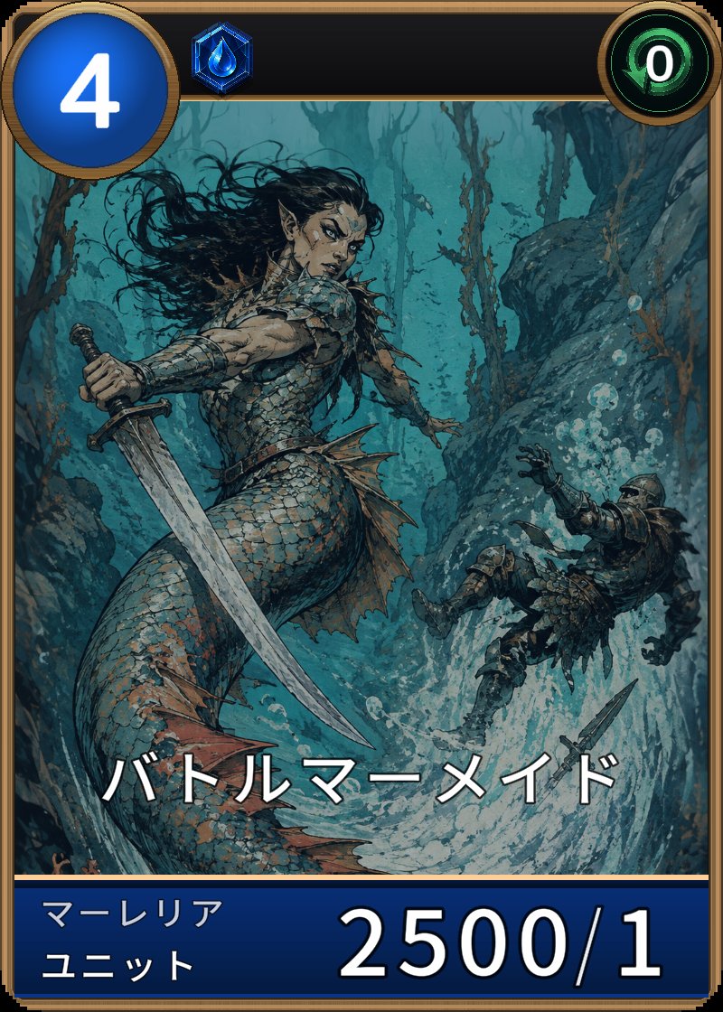 バトルマーメイドのカード画像