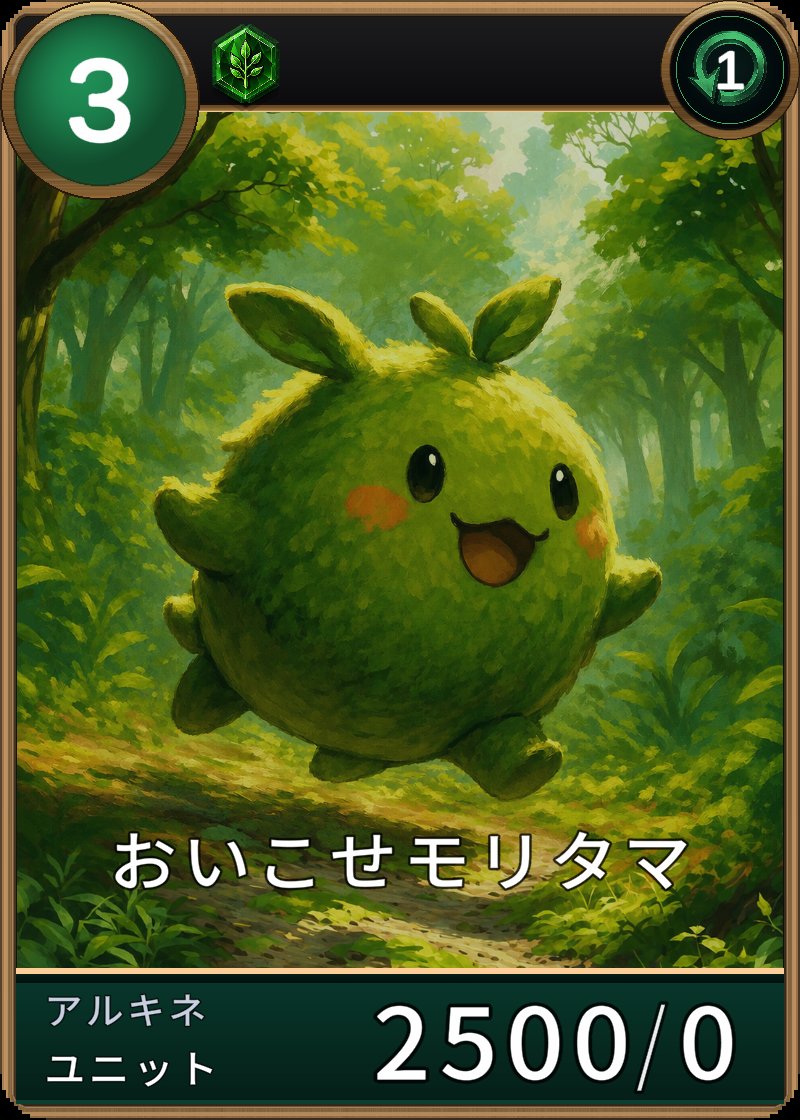 おいこせモリタマのカード画像