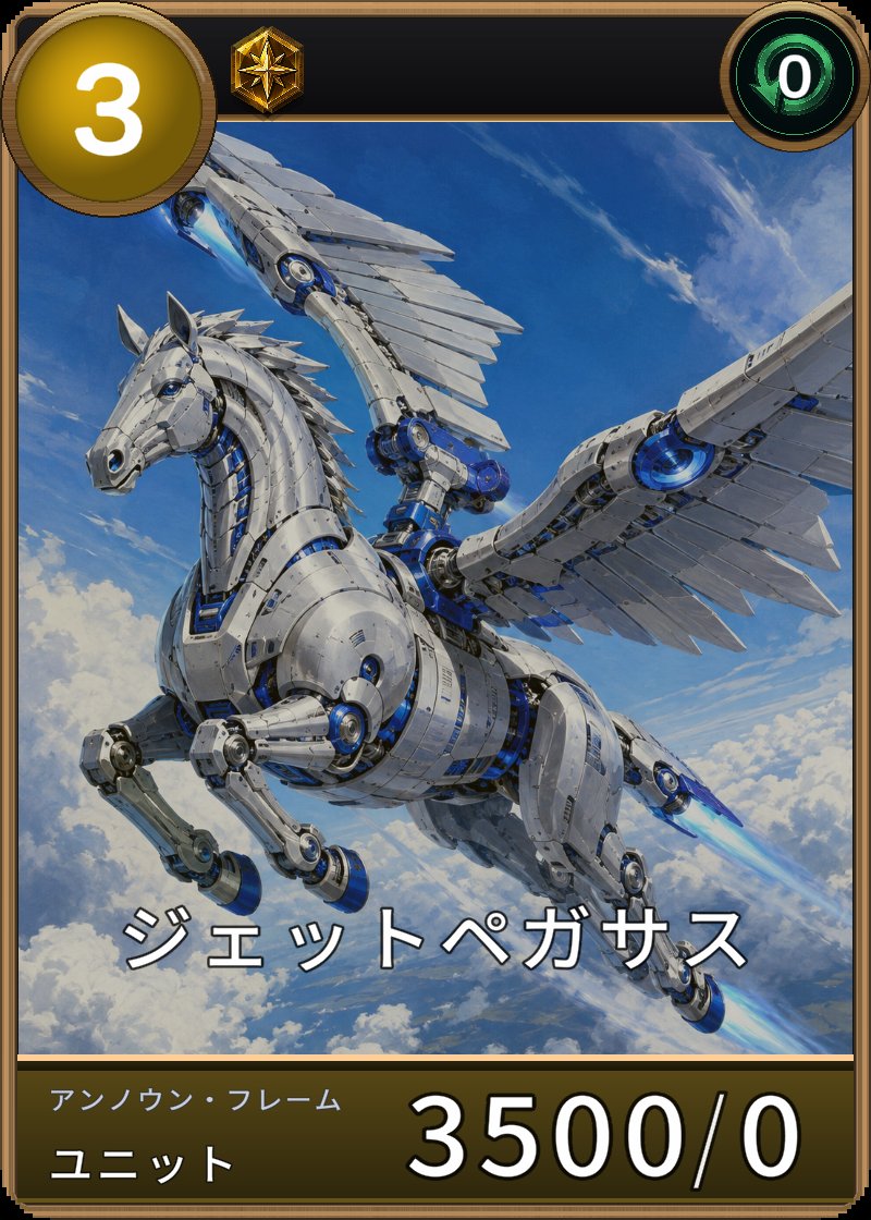 ジェットペガサスのカード画像