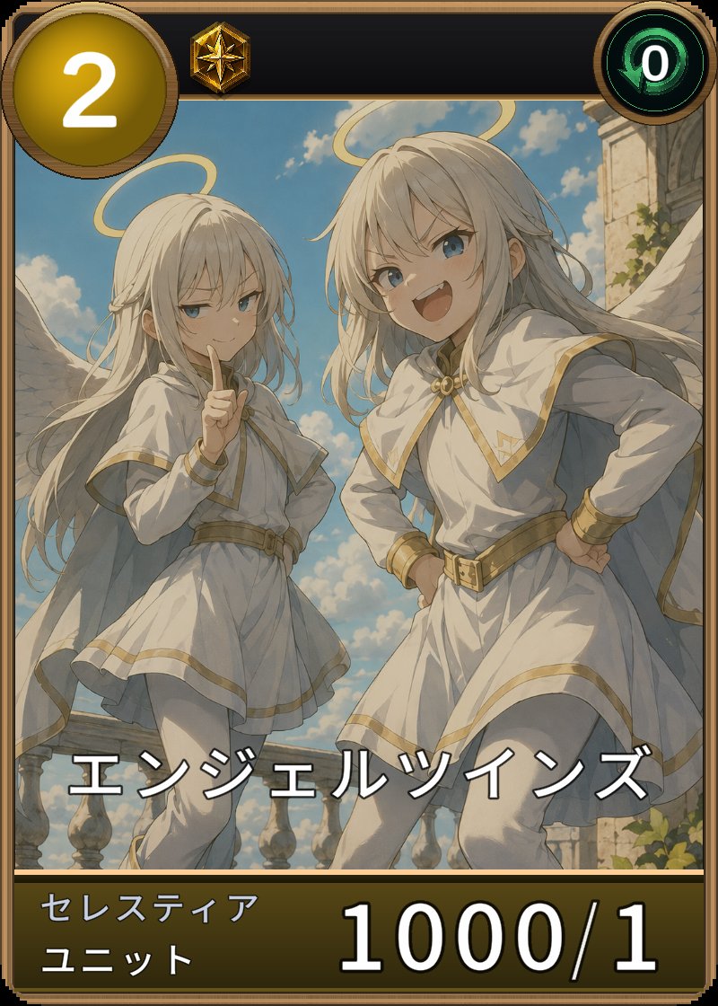 エンジェルツインズのカード画像